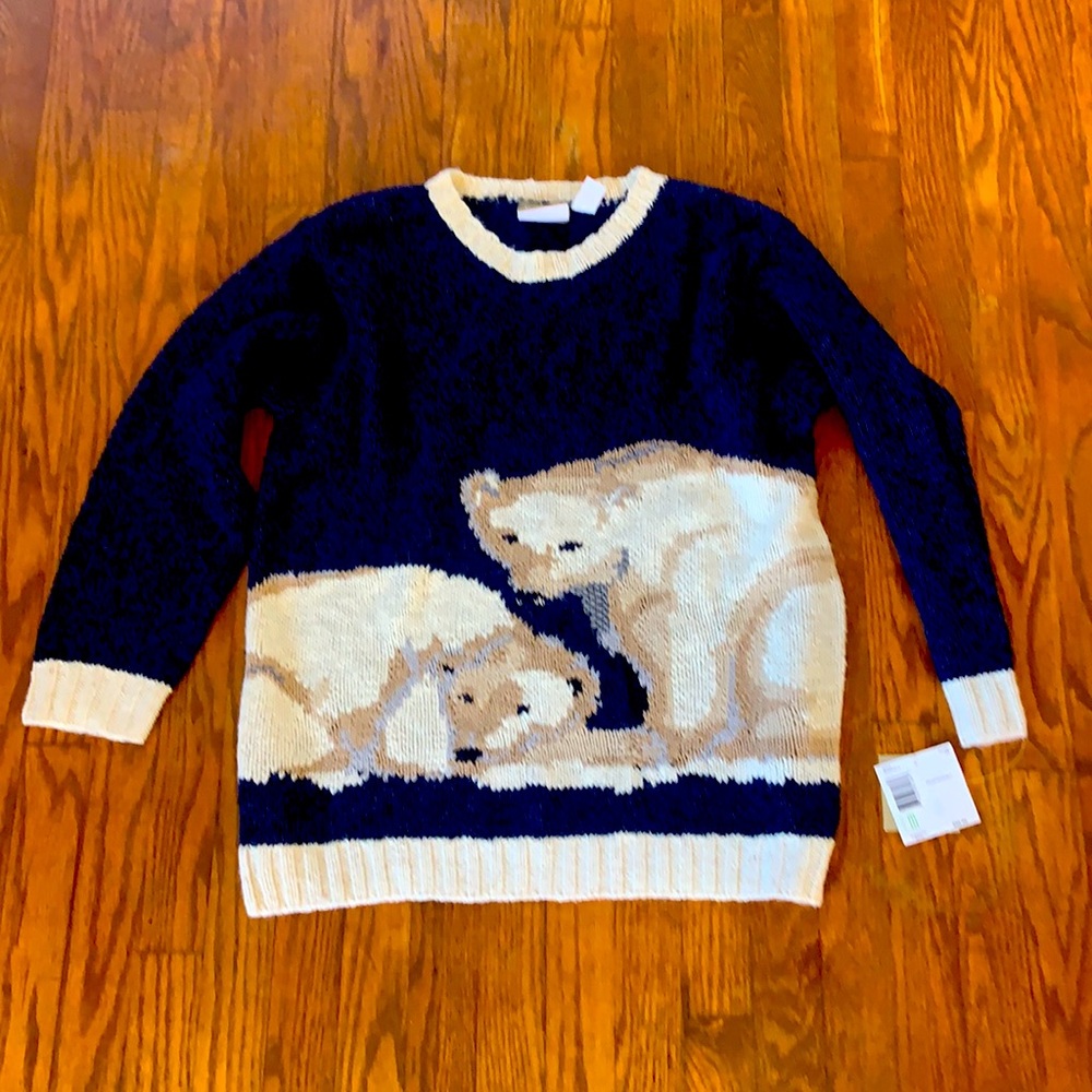 Liz Claiborne Lizwear 90s Petite sweater NWT